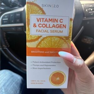 Skin|2.0 Vitamin C & Collagen Facial Serum — Orange